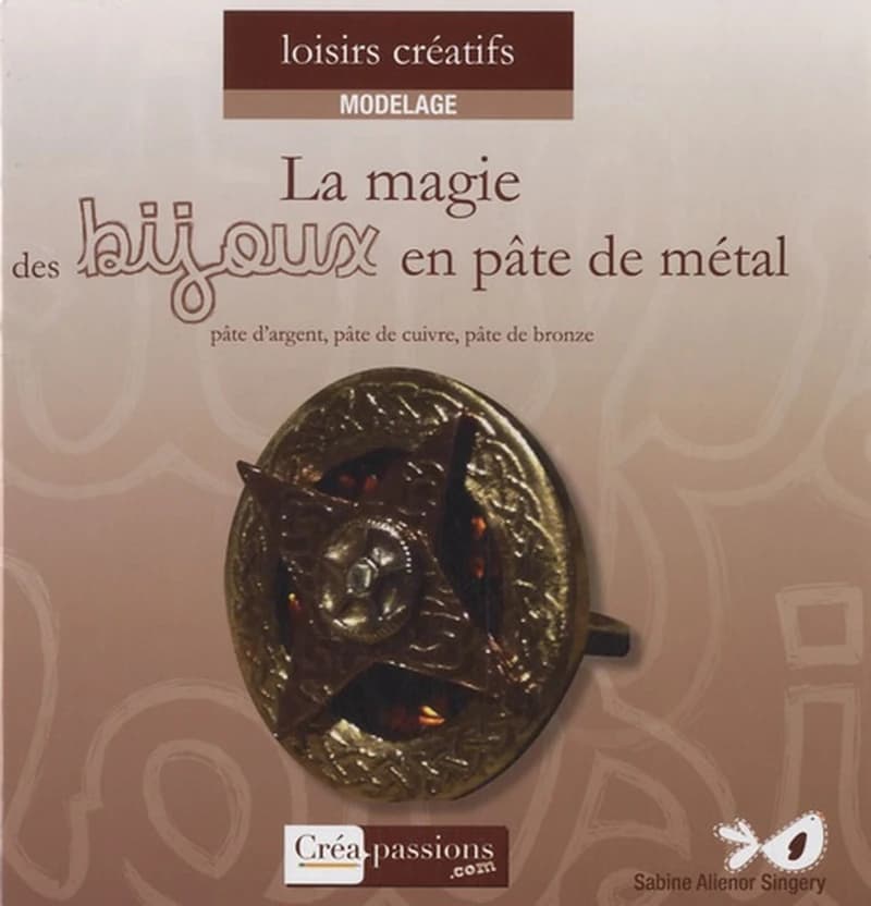 La magie des bijoux en pâte de métal : pâte d'argent, pâte de cuivre, pâte de bronze