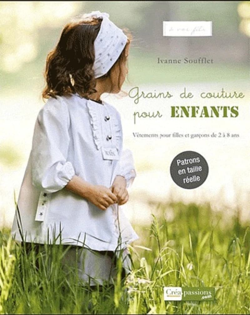 Grains de couture pour enfants : vêtements pour filles et garçons de 2 à 8 ans