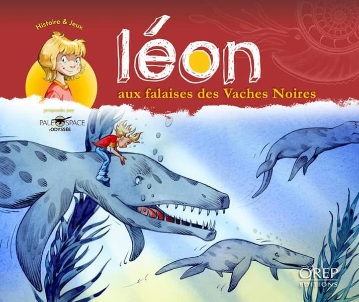 Léon aux falaises des Vaches noires : un livre découverte