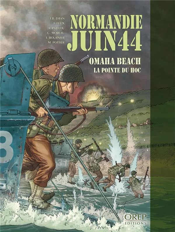 Omaha Beach, pointe du Hoc