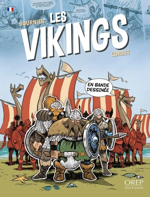 Les Vikings : en bande dessinée