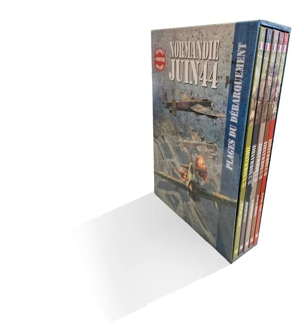 Normandie juin 44 : coffret Tomes 1 à 5 : Plages du Débarquement
