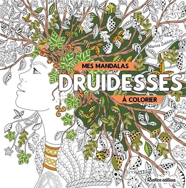 Mes mandalas druidesses à colorier : [Album à colorier]