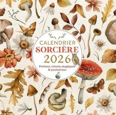 Calendrier mural sorcière