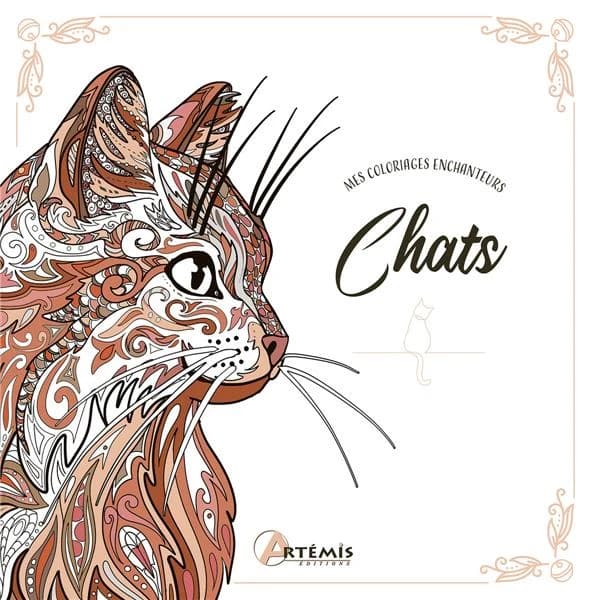 Chats : mes coloriages enchanteurs : [Album à colorier]