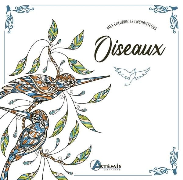 Oiseaux : mes coloriages enchanteurs : [Album à colorier]
