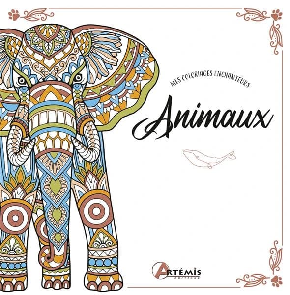 Animaux : mes coloriages enchanteurs : [Album à colorier]