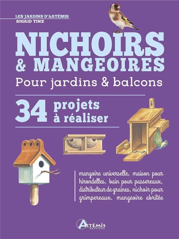 Nichoirs & mangeoires : pour jardins et balcons