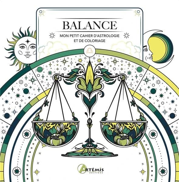 Balance : mon petit cahier d'astrologie et de coloriage