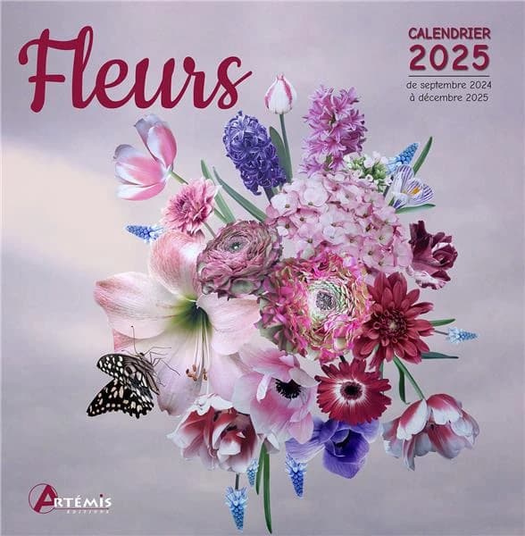 Fleurs : Calendrier de septembre 2024 à décembre 2025