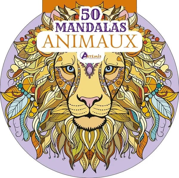 50 mandalas : Animaux