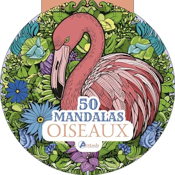 50 mandalas : Oiseaux