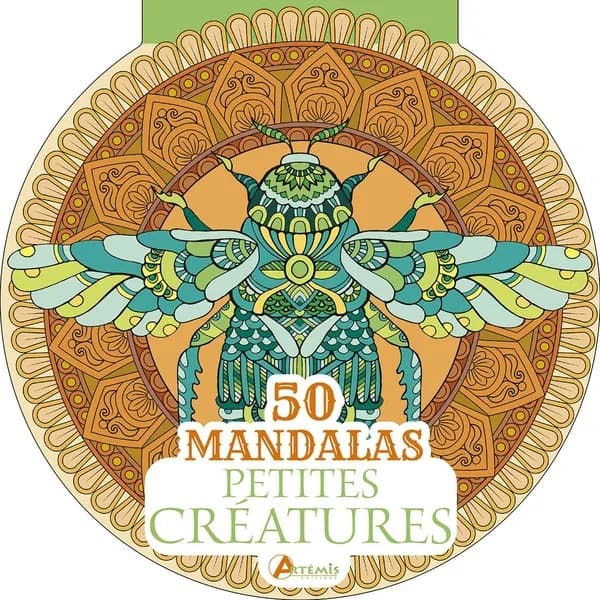 50 mandalas : Petites créatures