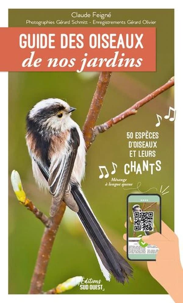 Guide des oiseaux de nos jardins : 50 espèces d'oiseaux et leurs chants (7e éd.)