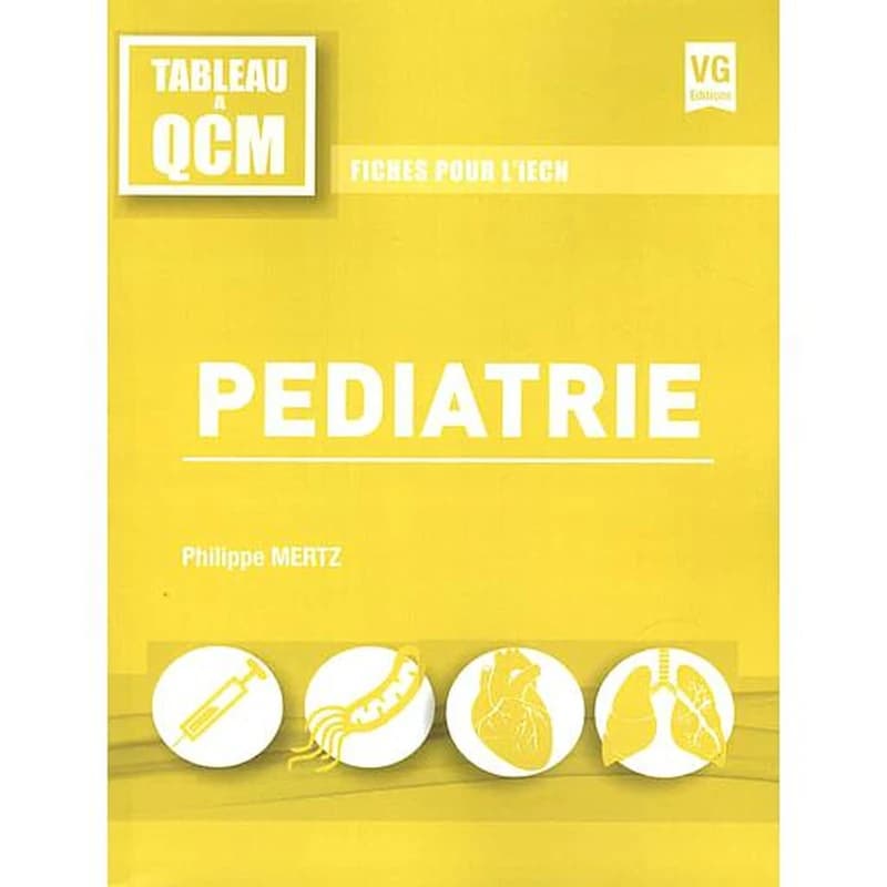 Pédiatrie  - Fiches pour l'iECN