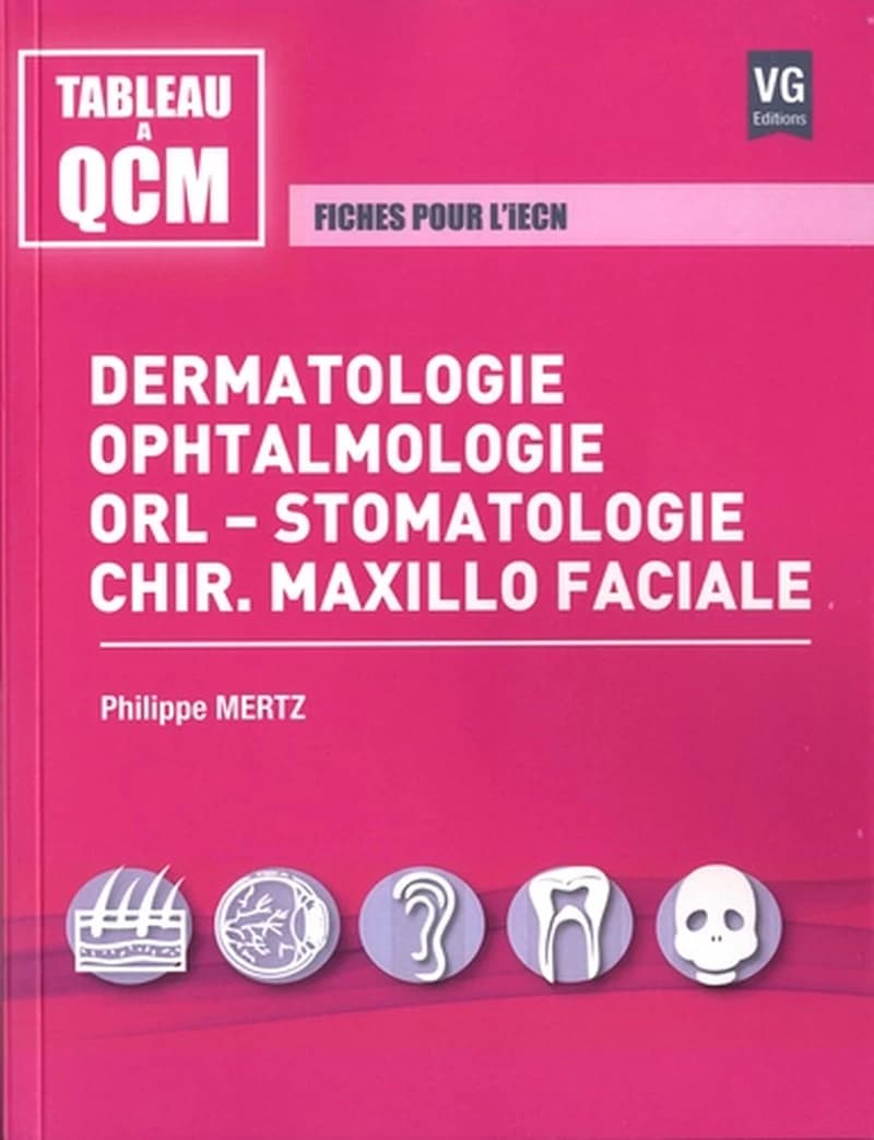 Dermatologie, ophtalmologie, ORL-stomatologie, chirurgie maxillo-faciale