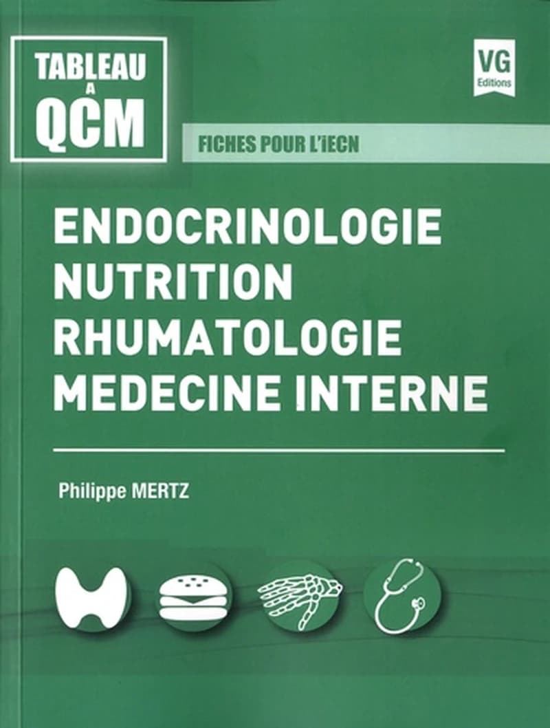 Endocrinologie, nutrition, rhumatologie, médecine interne