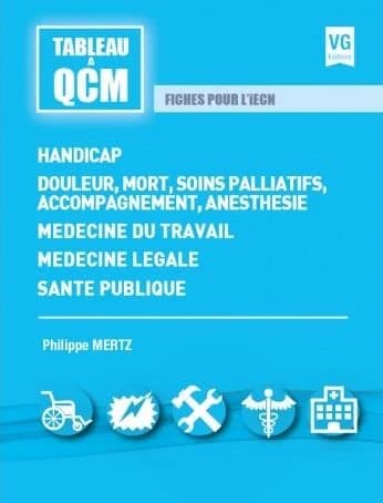 Handicap, douleur, mort, soins palliatifs, accompagnement, anesthésie, médecine du travail, médecine légale, santé publique