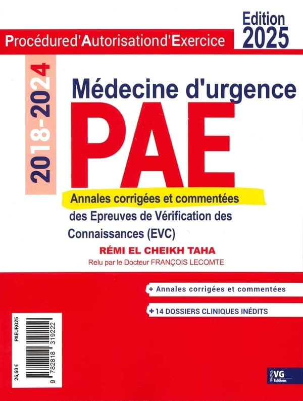 Médecine d'urgence. 2018-2024