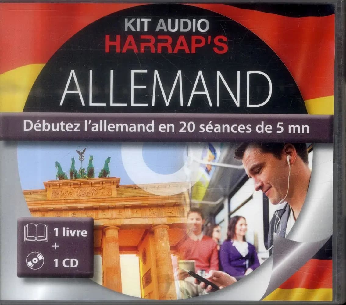 Kit audio allemand : débutez l'allemand en 20 séances de 5 mn