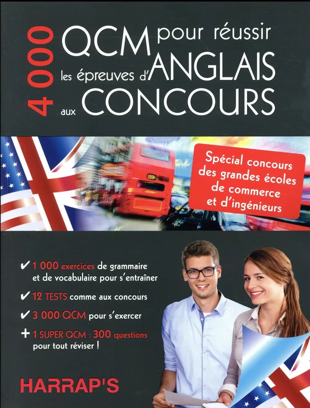 4000 QCM pour réussir les épreuves d'anglais aux concours