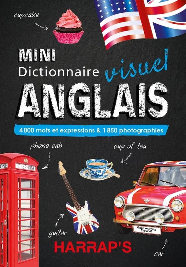 Mini dictionnaire visuel anglais : 4000 mots et expressions & 1850 photographies