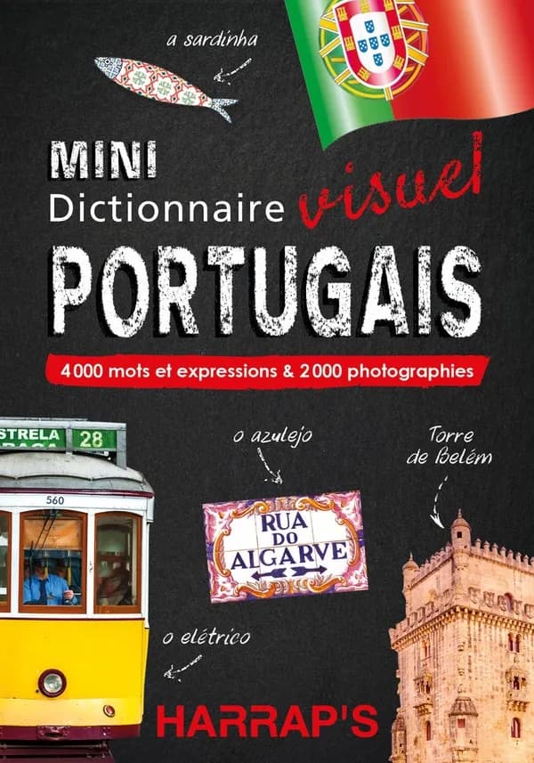 Mini dictionnaire visuel portugais : 4000 mots et expressions & 2000 photographies