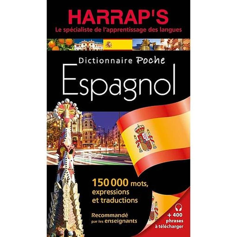 Dictionnaire poche Harrap's espagnol : espagnol-français, français-espagnol