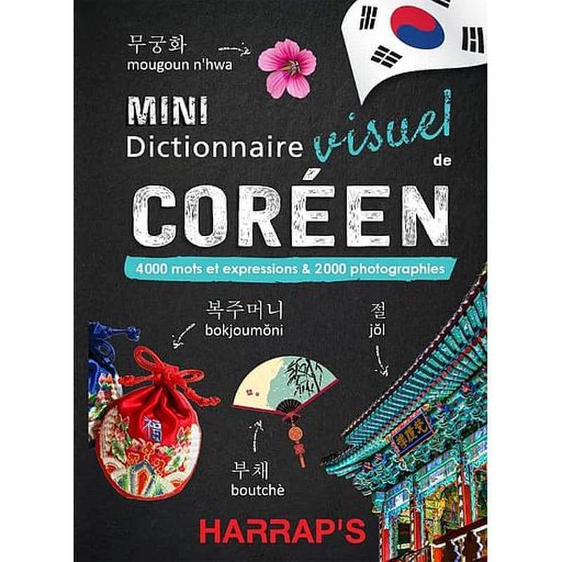 Mini dictionnaire visuel de coréen : 4 000 mots et expressions & 2 000 photographies