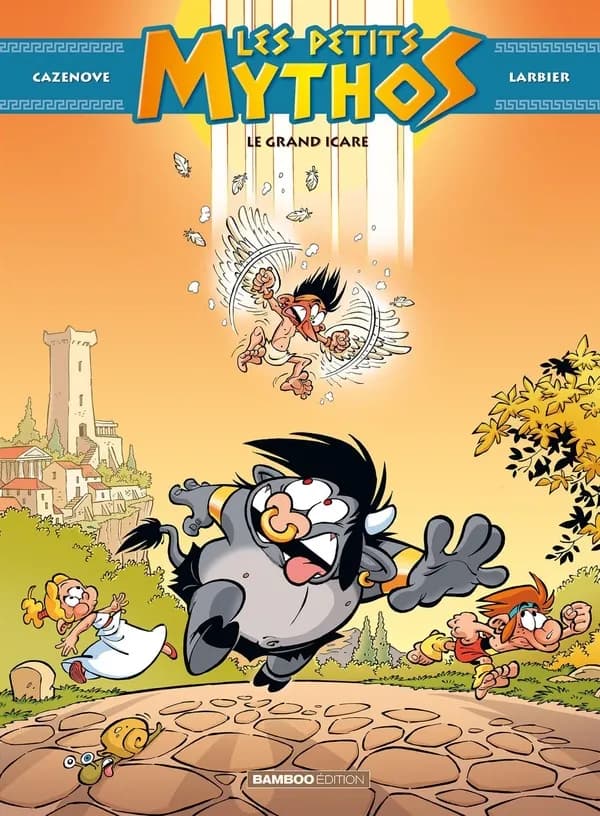 Le grand Icare (Nouvelle éd.) scénario, Cazenove ; dessins, Larbier ; couleurs, Alexandre Amouriq & Mirabelle