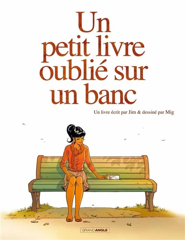 Un petit livre oublié sur un banc. 1
