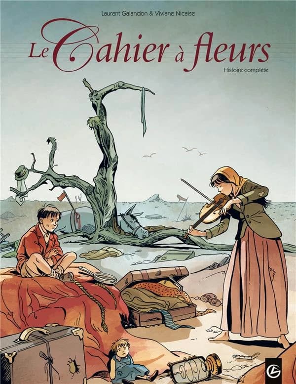 Le cahier à fleurs
