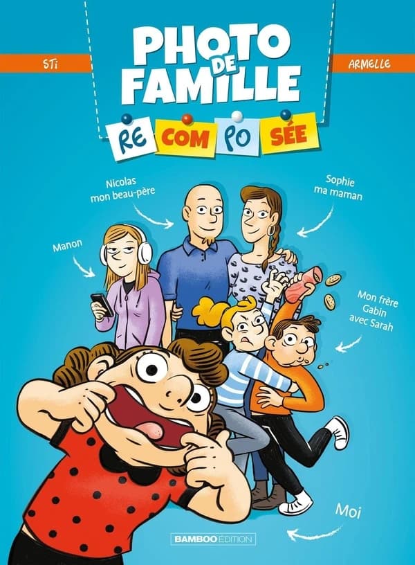 Photo de famille recomposée. [1]
