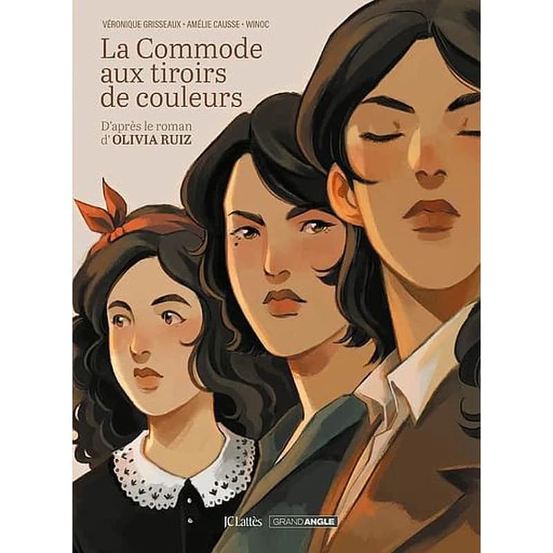 La commode aux tiroirs de couleurs : d'après le roman d'Olivia Ruiz