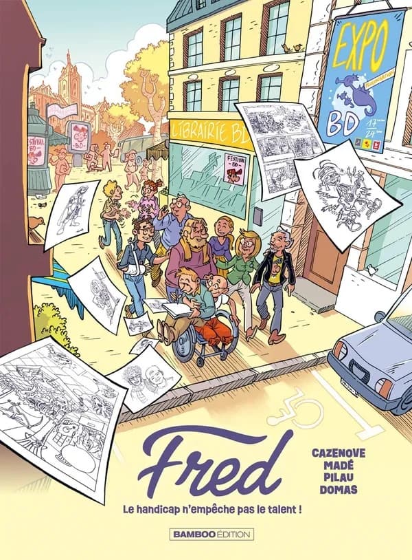 Fred : le handicap n'empêche pas le talent !
