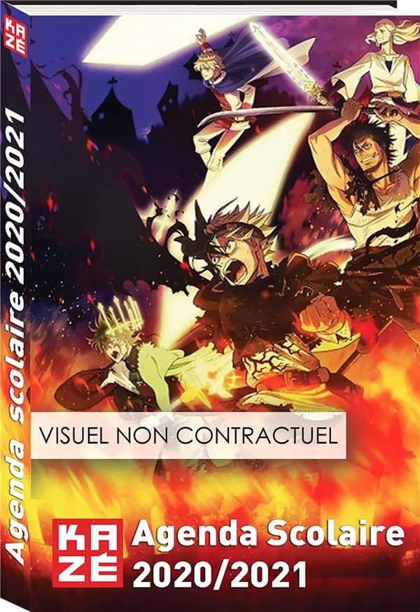 Black Clover : agenda scolaire (édition 2020