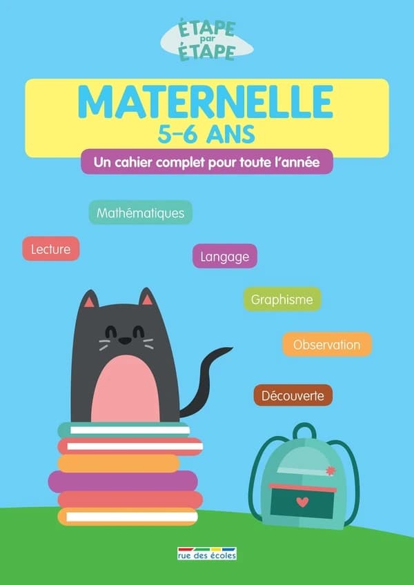 étape par étape ; maternelle GS