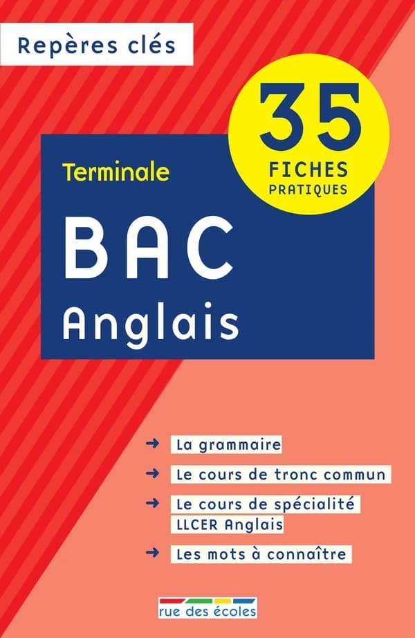 Repères clés bac ; anglais