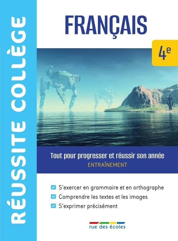 Réussite collège : français ; 4e ; tout pour progresser et réussir son année