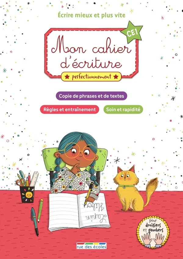 Mon cahier d'écriture : CE1 : perfectionnement