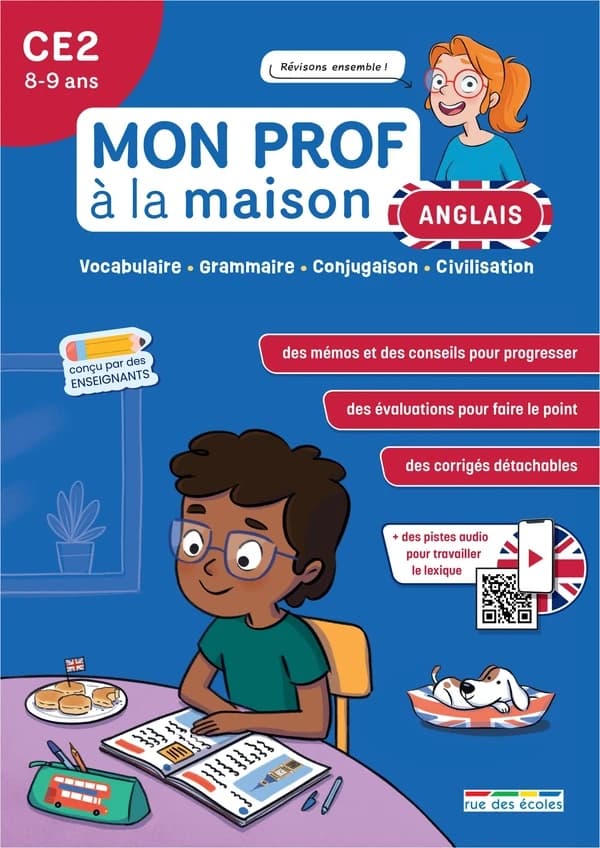 Mon prof à la maison : Anglais : CE2 ; Vocabulaire