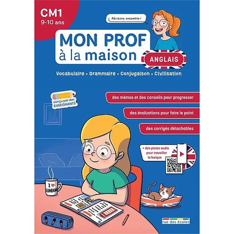 Anglais CM1 Mon prof à la maison
