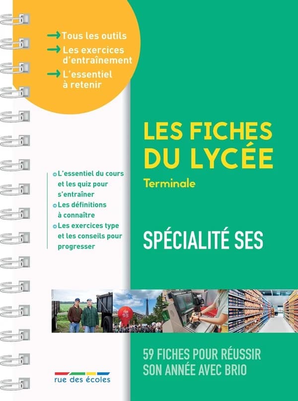 Sciences économiques et sociales Tle