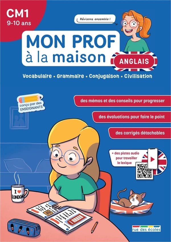 Mon prof à la maison : Anglais : CM1 ; Vocabulaire