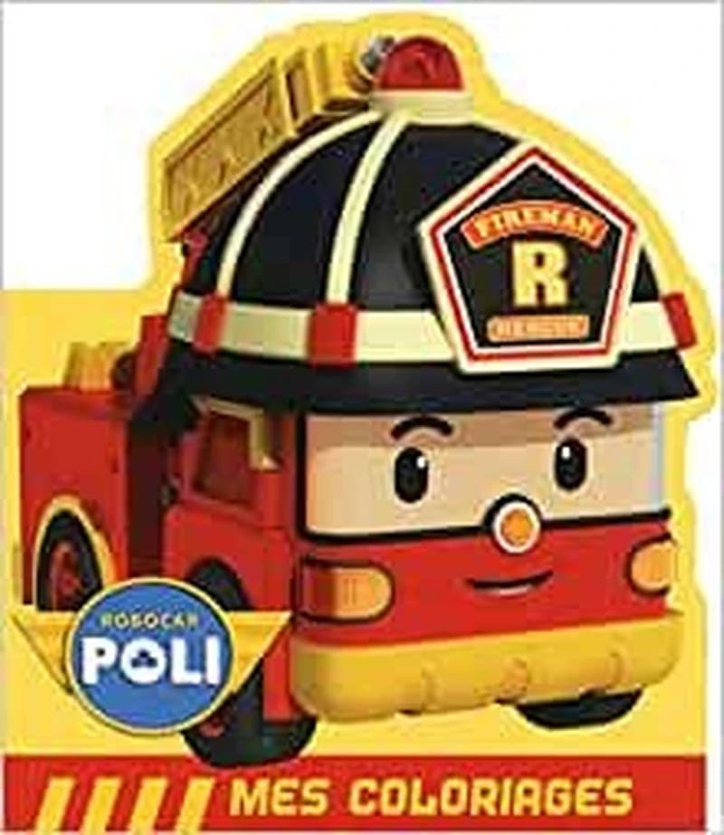 Robocar Poli - Mes coloriages Roy