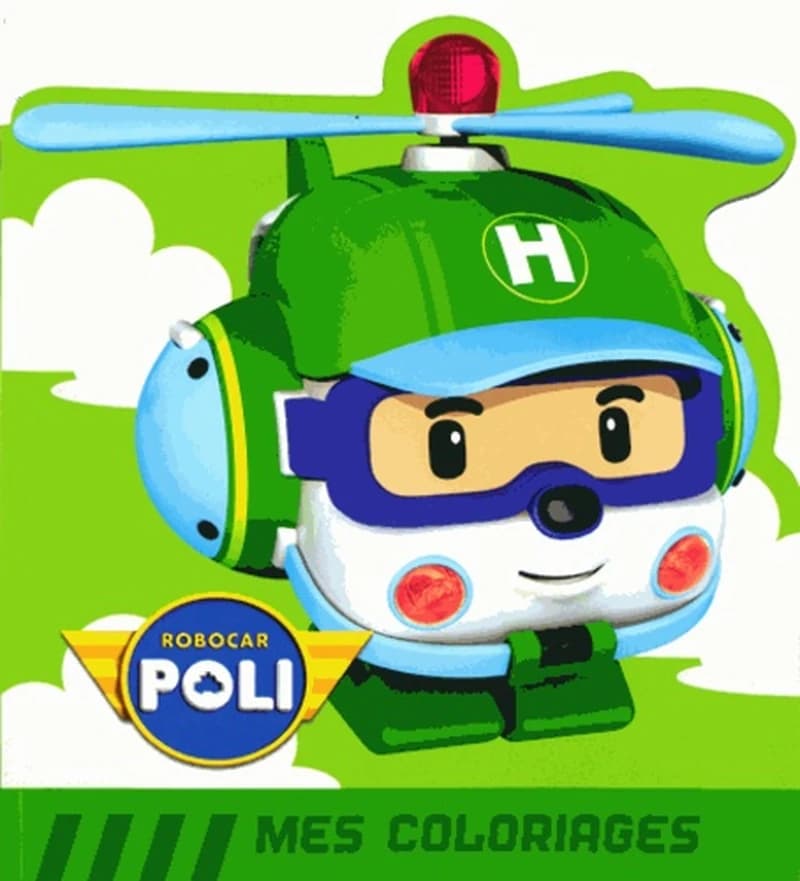 Robocar poli - Mes coloriages