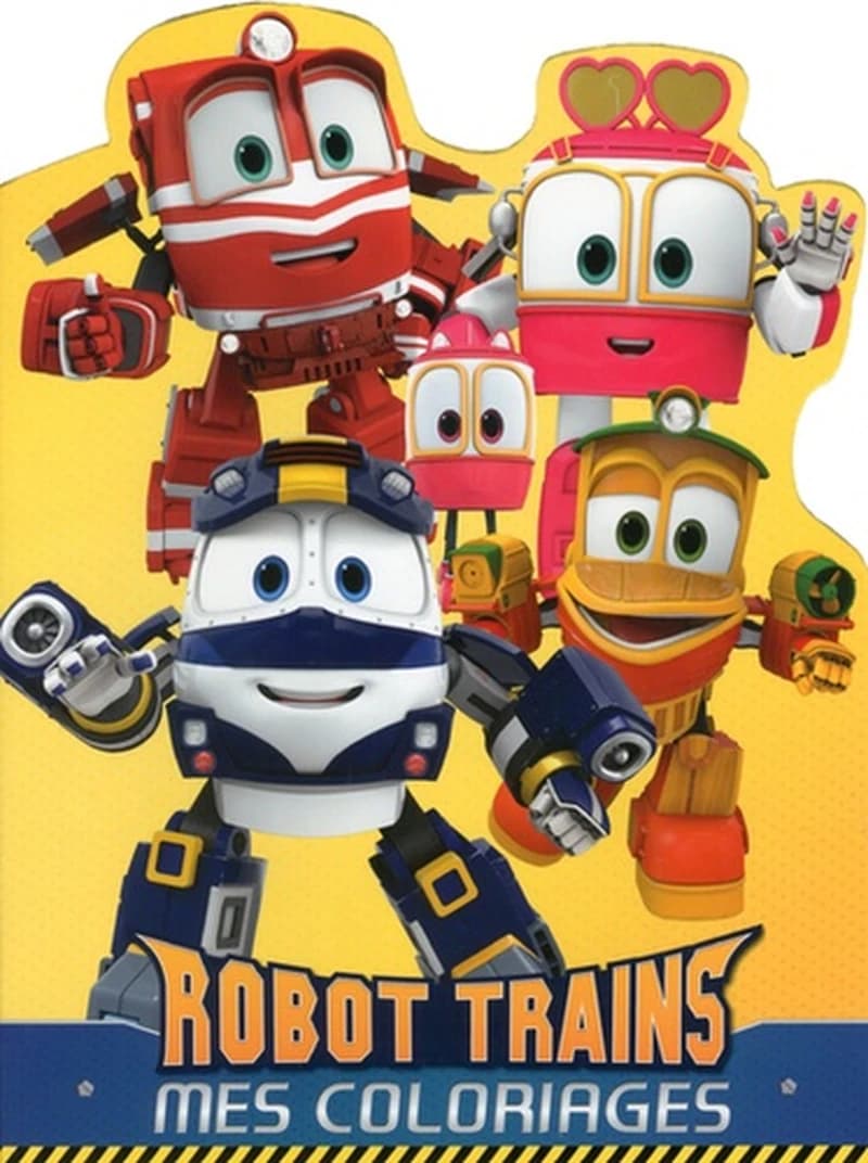 Mes coloriages Robots Trains
