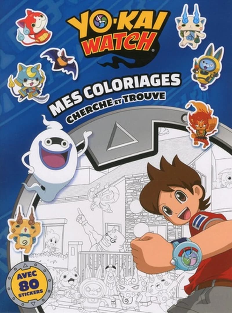 Yo-Kai Watch - Mes coloriages cherche et trouve