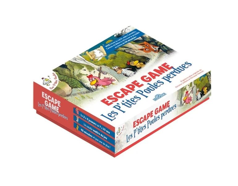 Les P'tites Poules perdues ; escape game