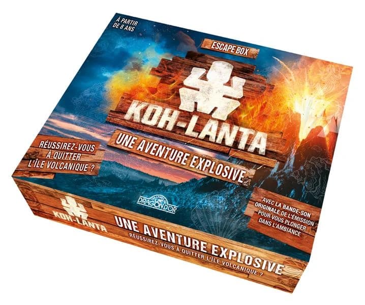 Koh-Lanta, une aventure explosive ; escape box